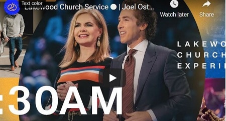 Lakewood Church Sunday Live Service March 6 2022