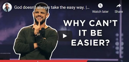 STEVEN FURTICK SERMON GOD DOES NOT ALWAYS TAKE THE EASY WAY
