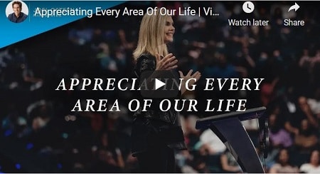 VICTORIA OSTEEN SERMON APPRECIATING EVERY AREA OF OUR LIVES