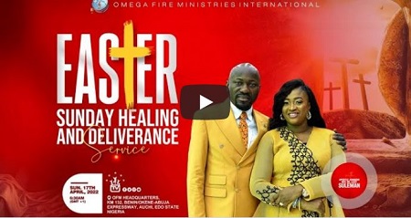 EASTER SUNDAY Service 2022 With Apostle Johnson Suleman
