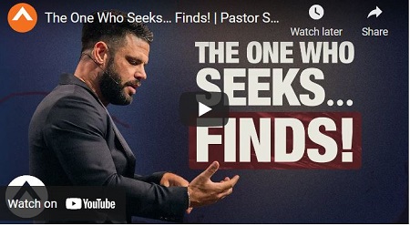 Steven Furtick sermon the one who seek finds