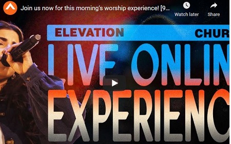 Elevation Church Sunday Live Service June 12 2022