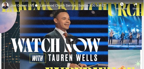 Sunday Live Service at Lakewood Church June 26 2022