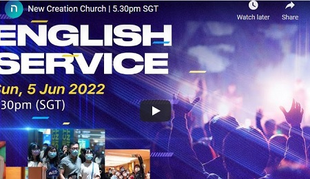 New Creation Church Sunday Service June 5 2022