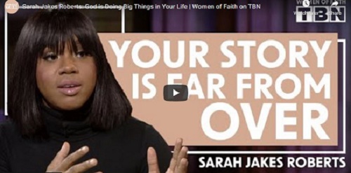 Sarah Jakes Roberts sermon God is Doing Big Things in Your Life