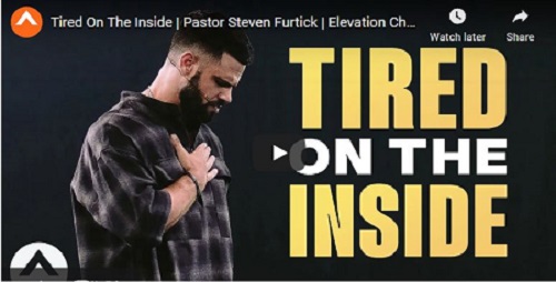 Steven Furtick Sermon Why You Need Rest