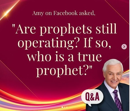 Dr David Jeremiah message on who is a true prophet