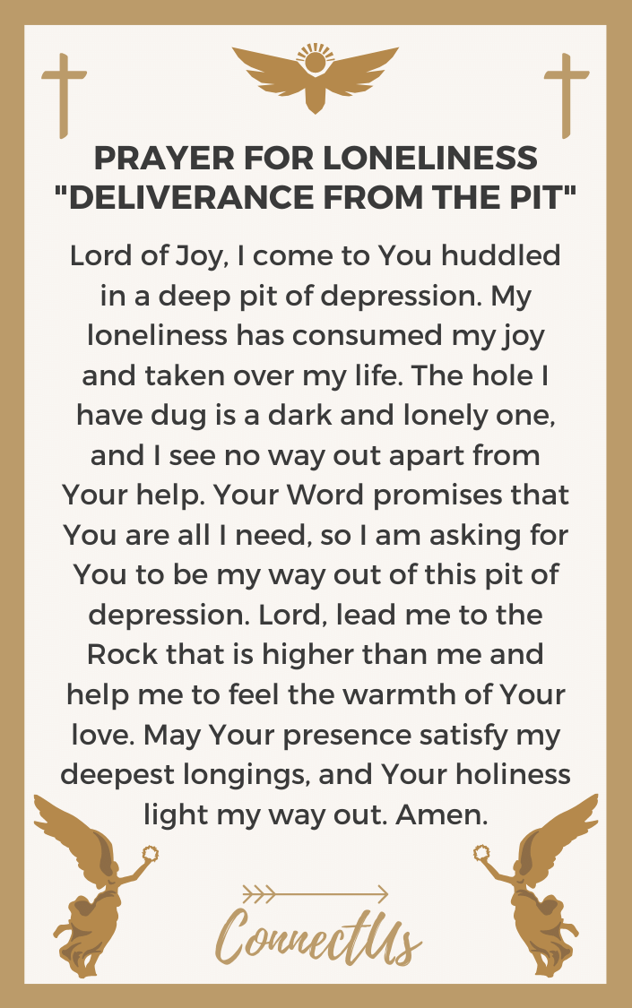 Powerful Prayers For Loneliness