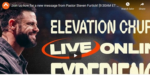 Elevation Church Sunday Live Service August 28 2022