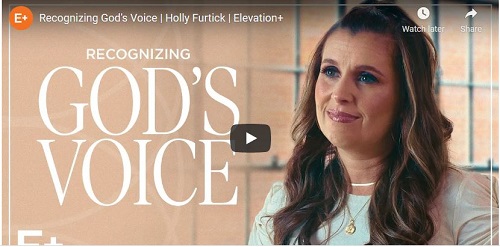 Holly Furtick Sermon Recognizing God's Voice
