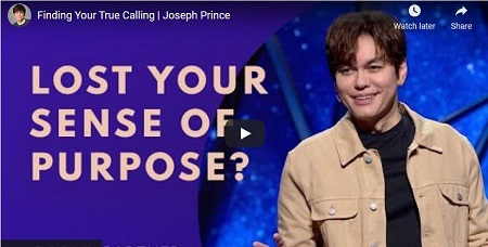 Pastor Joseph Prince Sermon Finding Your True Calling