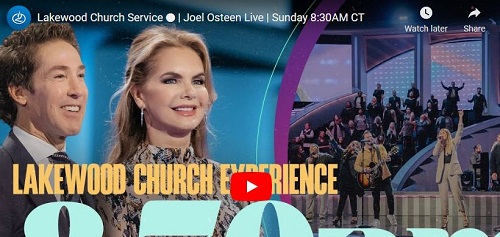 Lakewood Church Sunday Live Service August 28 2022