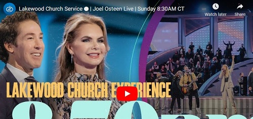 LAKEWOOD CHURCH SERVICE SUNDAY SEPTEMBER 18 2022