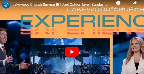 Sunday Service At Lakewood Church October 23 2022