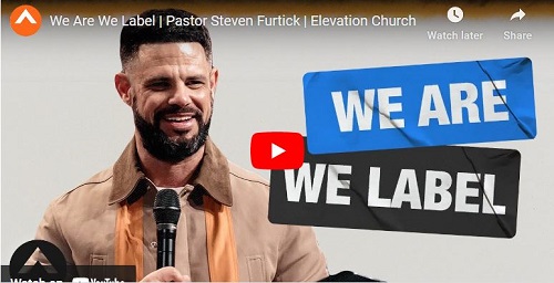 Steven Furtick Sermon We Are We Label
