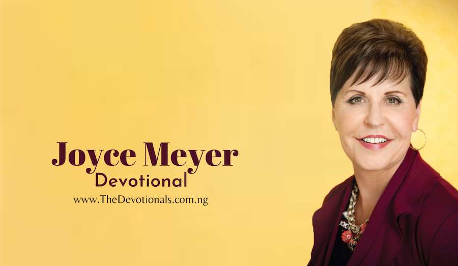 Joyce Meyer Daily Devotional October 9 2022