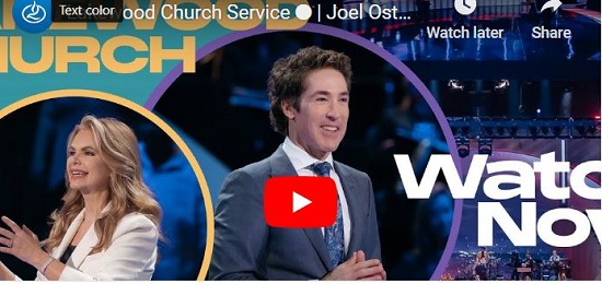 Joel Osteen Live Sunday Service October 30 2022