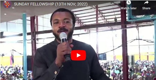 Zion Ministry Sunday Fellowship November 13 2022