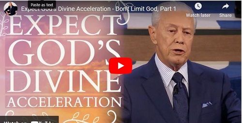 Jerry Savelle Sermon Expect God's Divine Acceleration