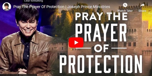 Pastor Joseph Prince Pray The Prayer Of Protection