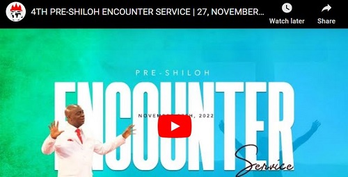 Living Faith Pre-Shiloh Encouter Service November 27 2022