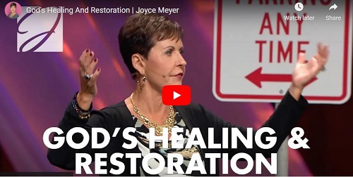 Joyce Meyer Sermon God's Healing And Restoration