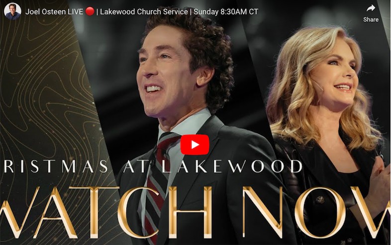 Lakewood Church Live Sunday Service With Joel Osteen December 4 2022