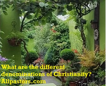 What are the different denominations of Christianity?