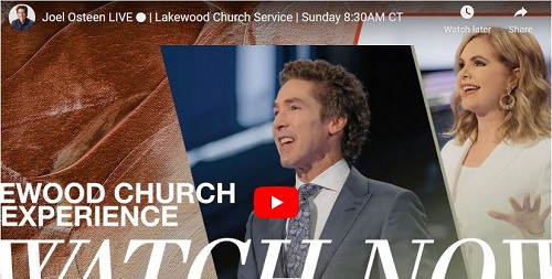Joel Osteen Lakewood Church Sunday Service March 19 2023
