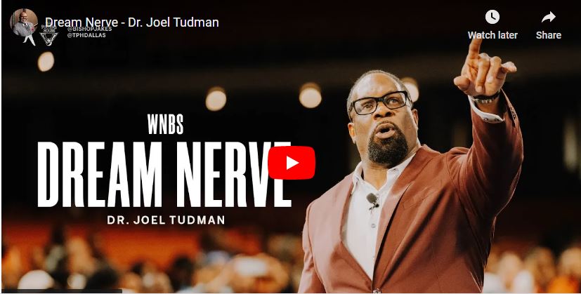 Dr. Joel Tudman Sermon Dream Nerve