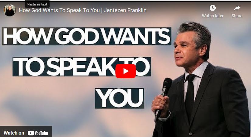 Jentezen Franklin Sermon How God Wants To Speak To You
