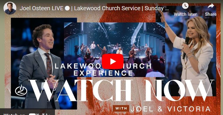 Joel Osteen Sunday Service At Lakewood Church May 7 2023