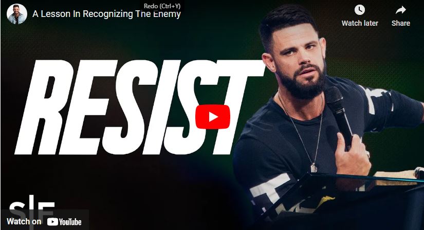 Steven Furtick Sermon A Lesson In Recognizing The Enemy