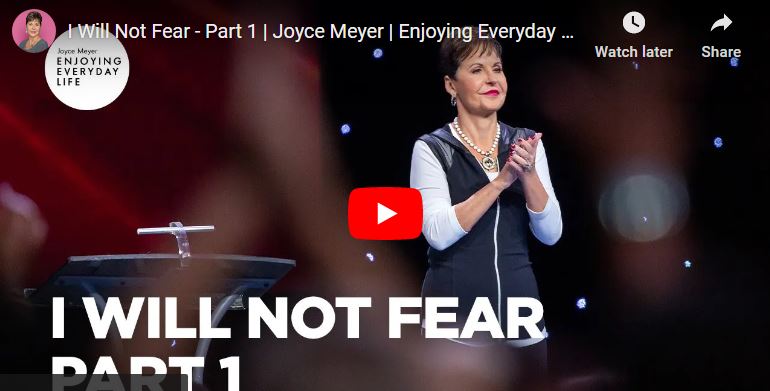 Joyce Meyer Enjoying Everyday Life : I Will Not Fear