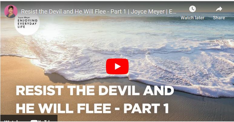 Joyce Meyer Sermon : Resist the Devil and He Will Flee - Part 1